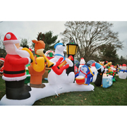 large christmas inflatables